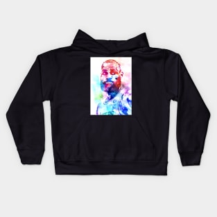 Lebron James Watercolor Kids Hoodie